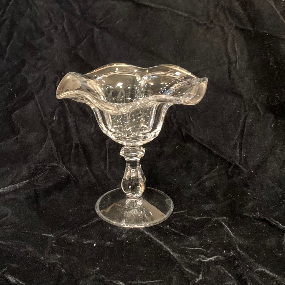 Vintage sundae glass